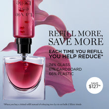 Load image into Gallery viewer, Lancôme La Vie Est Belle L'Elixir Eau de Parfum - Long Lasting Fragrance with Raspberry, Violet &amp; Cocoa Butter - Floral Women's Perfume - 1.7 Fl Oz
