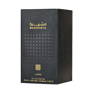 Lattafa Mashrabya for Unisex Eau de Parfum Spray, 3.4 Ounce / 100 ml
