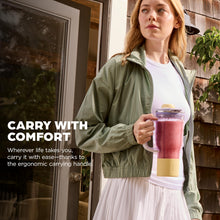 Load image into Gallery viewer, Ninja Blendboss™ | Personal Blender for Smoothies &amp; Frozen Drinks | 26oz Travel Tumbler with LeakProof Lid, Chug Spout &amp; Detachable Straw | Auto-iQ Technology | Lavender Lemonade | DB351PR
