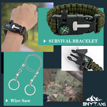 Load image into Gallery viewer, Survival Kits 37 in 1, Gifts for Men Dad Husband Christmas Valentine's Day, Emergency Survival Gear and Equipment, Camping Hiking Outdoor Adventure Cool Gadgets

