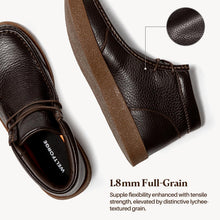 Load image into Gallery viewer, WELTFORGE Men's Moc Toe Chukka Boots Leather Casual Desert Boot
