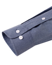 Load image into Gallery viewer, Alimens &amp; Gentle Mens Dark Blue Button Down Shirts Long Sleeve Dress Shirt Work Oxford Shirt with Pocket,Navy,Large
