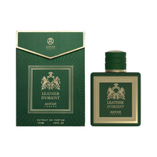 Load image into Gallery viewer, ANFAR LONDON Leather D'Orient Pour Homme Extrait de Parfum for Men | Long-Lasting Fragrance with Cashmeran, Incense, Amber, Oud &amp; Cedarwood Notes | Luxury, Woody, Spicy Scent
