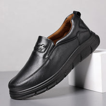 Load image into Gallery viewer, COSIDRAM Mens Casual Loafers Classic Comfort Slip On Lightweight Driving Business Shoes for Male Black 12
