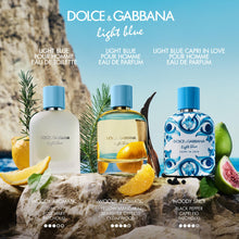Load image into Gallery viewer, Dolce&amp;Gabbana New Light Blue Pour Homme, Eau De Parfum Spray, For Men - 100 ml / 3.4 fl.oz
