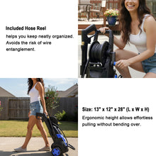 Load image into Gallery viewer, New Upgrade Pressure Power Washer 4800PSI w/4 Quick Connect Nozzles, Inlet Hose &amp; Filter&amp;500ML Soap Tank, High Cleaning Machine for Cars/Fences/Driveways/Patios/Home Cleaning,Blue
