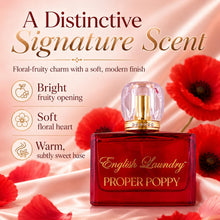 Load image into Gallery viewer, Proper Poppy 3.4 fl. oz. Eau de Parfum for Her, by English Laundry
