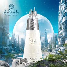 Load image into Gallery viewer, Nabeel Master Perfumer Collection - Fulad Azm for Unisex - Arabian Perfume for Women &amp; Men - Fragrance with Bergamot, Lavender, Patchouli, Amber Scent - Arabic Cologne - Travel Size - 3.3 oz EDP Spray
