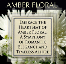 Load image into Gallery viewer, The Story of Amber Floral by Prince Parfums Dubai - 3.4 Ounces Women's Extrait de Parfum - Enchanting Essence of White Florals, Jasmine, &amp; Bulgarian Rose - Luxurious Vanilla &amp; Sandalwood Symphony
