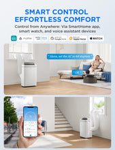 Load image into Gallery viewer, Midea 13,000 BTU ASHRAE (10,000 BTU SACC) Dual Hose Portable Air Conditioner with Inverter, Remote Control, Cools up to 450 Sq Ft, Smart Wi-Fi Connects to Alexa/Google Assistant, Window Kit Included
