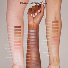 Load image into Gallery viewer, Ogee Face Stick Radiant Collection Trio - Contour Stick Makeup Collection - Certified Organic Contour Palette - Includes Bronzer Stick, Blush Stick &amp; Highlighter Stick
