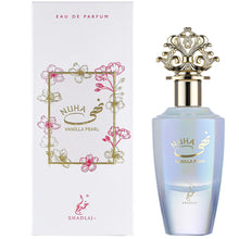 Load image into Gallery viewer, Khadlaj Nuha Vanilla Pearl for Women Eau de Parfum Spray, 2.87 Ounce
