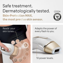 Load image into Gallery viewer, Braun IPL at Home Laser Hair Removal for Women and Men, Silk Expert Pro 5 PL5137 with Venus Swirl Razor, Long-Lasting Reduction in Hair Regrowth for Body &amp; Face, Corded, PL5137
