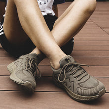 Load image into Gallery viewer, Feethit Womens Running Shoes Walking Tennis Shoes Non Slip Hiking Gym Fashion Sneakers Brown 7.5
