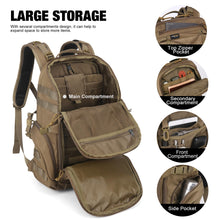 Load image into Gallery viewer, Mardingtop 30L Molle Military Backpack, Tactical Backpack for Men, Cordura Backpack for Hiking,Camping,Trekking
