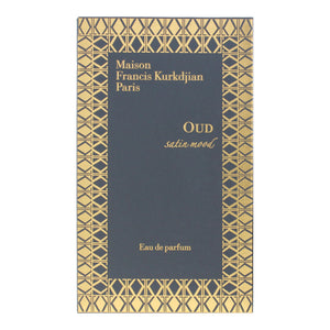 Maison Francis Kurkdjian Oud Satin Mood Eau De Parfum Spray, Vanilla Scented Amber Accord, 2.4 Fl Oz