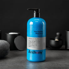 Load image into Gallery viewer, Anthony Exfoliating Body Scrub – Sea Salt, Vitamin C, And Aloe Vera Deep Cleans, Smooths Rough Patches &amp; Soothes and Protects Skin – Blue Sea Kelp Body Wash 32 Fl Oz
