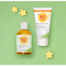 Load image into Gallery viewer, Burt's Bees Baby Diaper Rash Cream, 40% Zinc Oxide Calms &amp; Soothes Skin for Fast Relief, Eczema Safe Balm, 100% Natural Origin Plant Based Formula, Pediatrician Tested, Travel Size, 6 oz (3 oz 2-Pack)

