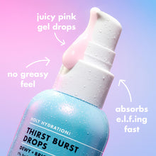 Load image into Gallery viewer, e.l.f. SKIN Holy Hydration! Thirst Burst Drops, Serum For A Radiant Complexion Instantly &amp; Over Time, Made With Hyaluronic Acid, Vegan &amp; Cruelty-Free
