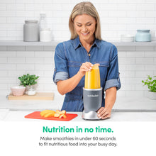 Load image into Gallery viewer, Nutribullet Personal Blender, Shakes, Smoothies, Food Prep, and Frozen Blending, 24 Ounces, 600 Watt, Dark Gray, NBR-0601WM
