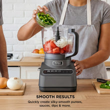 Load image into Gallery viewer, Ninja Food Processor, Professional Plus, 1000 Peak Watts, 4 Functions for Chopping, Slicing, Purees &amp; Dough with 9-Cup Processor Bowl, 3 Blades, Food Chute &amp; Pusher, Silver, BN601
