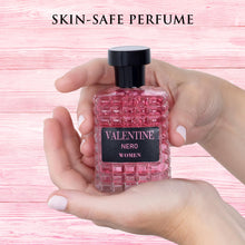 Load image into Gallery viewer, Valentine Nero for Women Eau De Parfum - Amber Floral Jasmine, Bourbon Vanilla &amp; Woods - Oriental-Floral Fragrance with a Modern Twist - Elegant 100ml Bottle Fragrance Packed in a Paper Box
