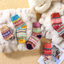 Load image into Gallery viewer, Pleneal Wool Socks for Women - Womens Winter Warm Wool Sock Men Cozy Knit Boots Socks for Women
