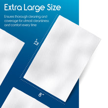 Load image into Gallery viewer, Inspire Adult Wet Wipes, Wash Cloths | Adult Wipes for Incontinence &amp; Cleansing for Elderly, 8"x12" Count 12 packs of 50
