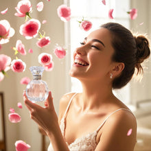 Load image into Gallery viewer, Eau de Parfum Spray for Women Eau Fraiche Eau de Toilette Perfumery Natural Floral Fragrance with Pure Long Lasting Elegant Refreshing Sweet Scent and Light Flavor 1.7 Ounce 50ml (Rose)
