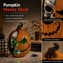 Load image into Gallery viewer, Bechivie Light Up Jack O Lantern, Pumpkin Skull Halloween Home Decorations
