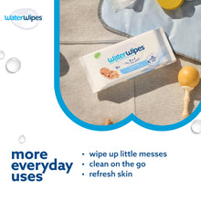 Load image into Gallery viewer, WaterWipes Sensitive+ Newborn &amp; Baby Wipes, 3-In-1 Cleans, Cares, Protects, 99.9% Water, Unscented &amp; Hypoallergenic, 240 Count (4 Packs)

