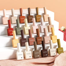 Load image into Gallery viewer, CANNI 30Pcs 9ML Hema-free Gel Nail Polish Set,Nude Brown Red Glitter Gold Gel Polish Kit Soak Off LED Nail Gel Polish Set Nail Art Starter Manicure Salon DIY at Home
