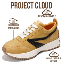 Load image into Gallery viewer, Project Cloud Womens Sneakers Memory Foam Lightweight Lace Up Shoes 2026
