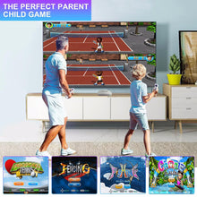 Load image into Gallery viewer, YRPRSODF TV Game Console Built in 100+ Gam ES, Video Game Machine with 2.4G Wireless Gamepad Somatosensory Control, USB Plug and Play, Kid &amp; Adult Interactive&amp; Puzzle Games,Grey
