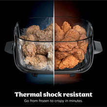 Load image into Gallery viewer, Ninja Crispi 4-in-1 Glass Air Fryer | 450°F | Non-Toxic | 4QT &amp; 6-Cup Glass Containers w/Lids | Microwave, Freezer, Dishwasher Safe | Max Crisp, Air Fry, Bake, Recrisp | Stone | FN101ST
