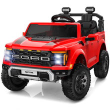 Load image into Gallery viewer, ENYOPRO Licensed Ford F-150 Raptor 24V Ride on Toys for Big Kids, 2 Seater Ride on Car for Boys &amp; Girls with Remote Control, Kids Electric Vehicle with 4 Wheels Suspension, Bluetooth (Red)
