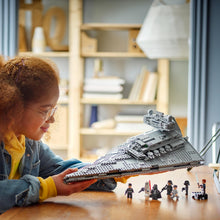 Load image into Gallery viewer, LEGO Star Wars Imperial Star Destroyer Building Toy - Build &amp; Display Set for Boys &amp; Girls, Ages 10+ - Gift for Birthdays - Star Wars Darth Vader &amp; 6 Minifigure Toys - 75394
