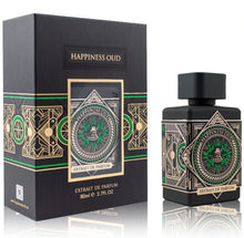 Load image into Gallery viewer, Fragrance World – Happiness Oud Extrait De Parfum Edp 80ml Unisex perfume | Aromatic Perfumes For Men &amp; Women Exclusive I Luxury Perfume Made in UAE
