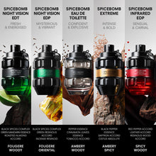 Load image into Gallery viewer, Viktor&amp;Rolf - Spicebomb Infrared Eau de Parfum - Woody &amp; Spicy - Cologne for Men - With Notes of Leather &amp; Cinnamon - 3 Fl Oz
