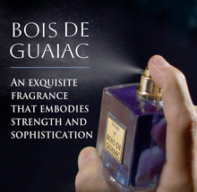 Load image into Gallery viewer, Prince Parfums Dubai - Story of Bois De Guaiac - Men - 3.4 Ounces - Extrait de Parfum - Luxury Fragrance with Exotic Woods, Amber, &amp; Citrus Notes - Timeless Luxury - A Refined and Sophisticated Scent
