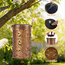 Load image into Gallery viewer, ZKLiLi Solar Halloween Pumpkin Lantern Outdoor Pumpkin Light Garden Decor Gifts,Halloween Pumpkin Decor Lantern for Halloween Party, Yard, Patio, Backyard, Porch
