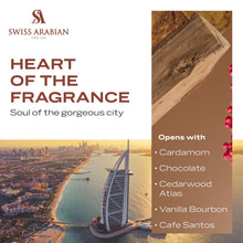 Load image into Gallery viewer, Swiss Arabian Opulence of Dubai Extrait de Parfum, 100ml, Premium Quality Perfume, Women and Men’s Fragrance, Spicy, Gourmand, Woody Luxurious Blend Perfume for Men and Women
