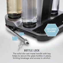 Load image into Gallery viewer, Bartesian Professional Cocktail Machine and Margarita Maker - High Capacity Bar Cocktail Mixer with 5 Premium Glass Bottles for Parties and Entertaining - Push-Button Technology and Easy Clean Design
