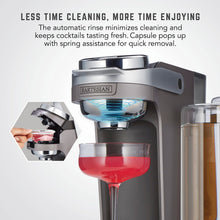 Load image into Gallery viewer, Bartesian Duet Cocktail Machine and Margarita Maker - Compact Home Bartender Mixologist Drink Mixer with 2 Glass Spirit Bottles - Automatic Machine Creates Premium Cocktails and Mocktails in Seconds
