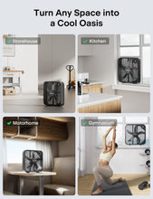Load image into Gallery viewer, PELONIS 20 Inch Box Fan for Bedroom– 3 Speeds, 25ft/s, Floor Fan, Window Fan, Table Fan, Desktop Fan with Superior Air Throw (2295 CFM), Lightweight, 5 Blades, suitable for Office, Living Room, Garage
