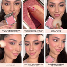 Load image into Gallery viewer, ICONIC LONDON Kissed by the Sun | Multi-Use Blush, Bronzer, &amp; Highlighter, For All Skin Types, Cruelty-Free, Vegan Makeup, (Date Night) 0.17 oz
