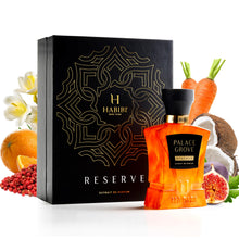 Load image into Gallery viewer, H HABIBI Palace Grove Extrait De Parfum, Cologne for Men &amp; Women (2.5OZ) Long Lasting Arabian Perfumes for Women &amp; Men – With Mandarin &amp; Vanilla Notes - Unisex Perfume
