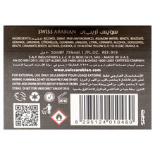 Load image into Gallery viewer, Swiss Arabian Nawaf - Luxury Products From Dubai - Long Lasting, Addictive Personal EDP Spray Fragrance - Seductive Signature Aroma - 1.7 Oz

