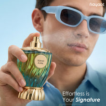 Load image into Gallery viewer, Orientica Nayaat Soho Aura Eau De Parfum 3.3 fl oz / 100ml -Fruity, Floral, Sweet, Marigold, Mandarin, Lychee, Jasmine, Lily, Praline, Moss, Ambergris, Peach - Arabic Perfume for Men &amp; Women
