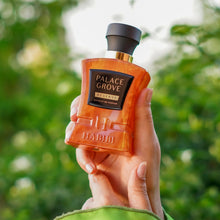 Load image into Gallery viewer, H HABIBI Palace Grove Extrait De Parfum, Cologne for Men &amp; Women (2.5OZ) Long Lasting Arabian Perfumes for Women &amp; Men – With Mandarin &amp; Vanilla Notes - Unisex Perfume
